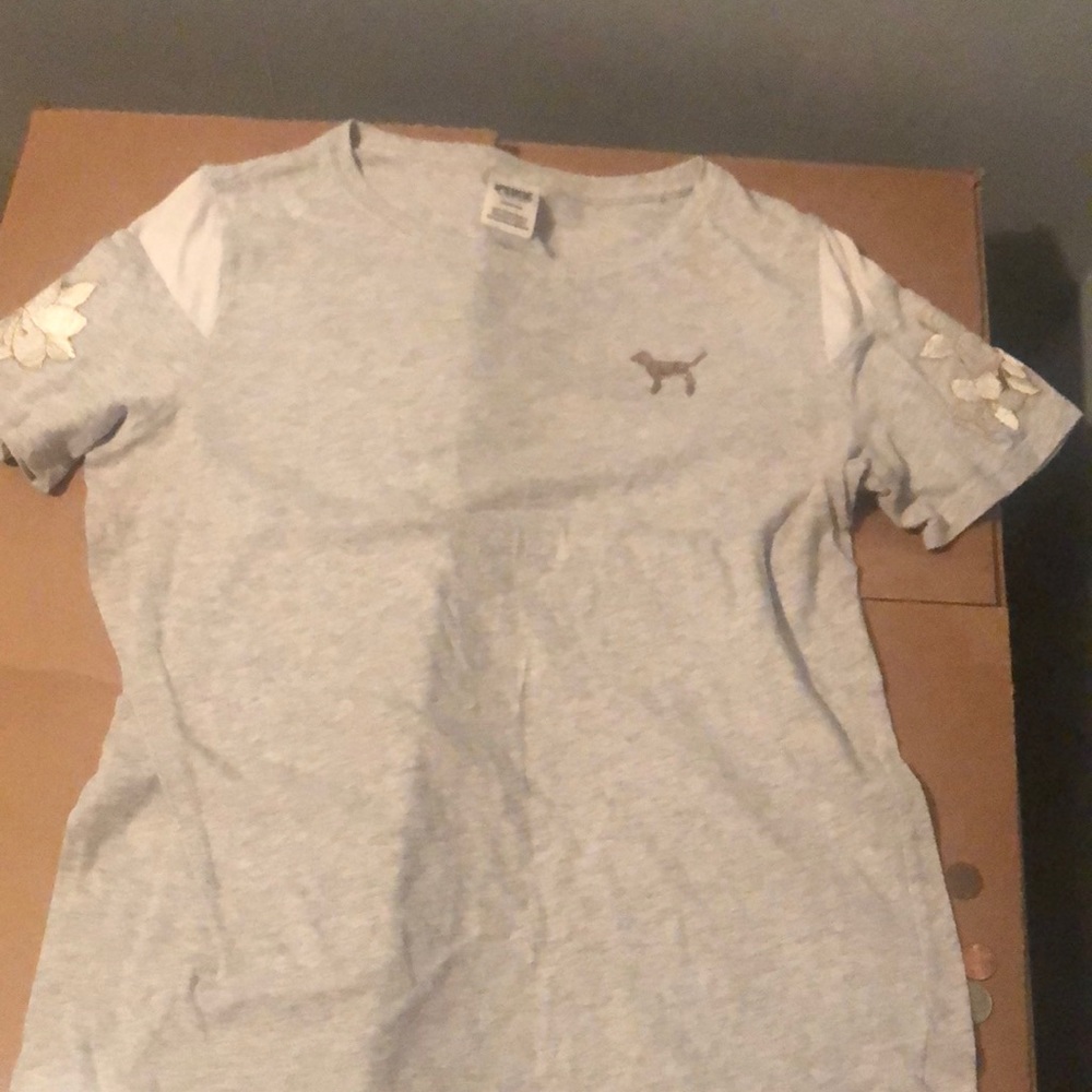 Victoria’s Secret pink T-shirt